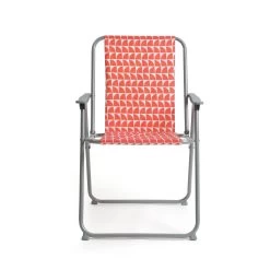Habitat Folding Metal Garden Chair - Orange -Habitat 9212019 R Z002A