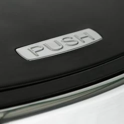 Habitat 30 Litre Square Touch Top Bin - Silver -Habitat 9212569 R Z003A