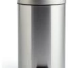 Habitat 12 Litre Domed Pedal Bin - Silver 1 Habitat 12 Litre Domed Pedal Bin - Silver -Habitat 9212703 R Z001A
