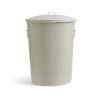 Habitat 49 Litre Trash Can Bin - Cream -Habitat 9212820 R Z001A