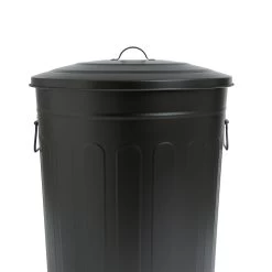 Habitat 49 Litre Trash Can Bin - Black -Habitat 9212882 R Z004A