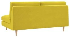 Habitat Teo Velvet 2 Seater Sofa - Yellow 13 Habitat Teo Velvet 2 Seater Sofa - Yellow -Habitat 9216840 R Z003A