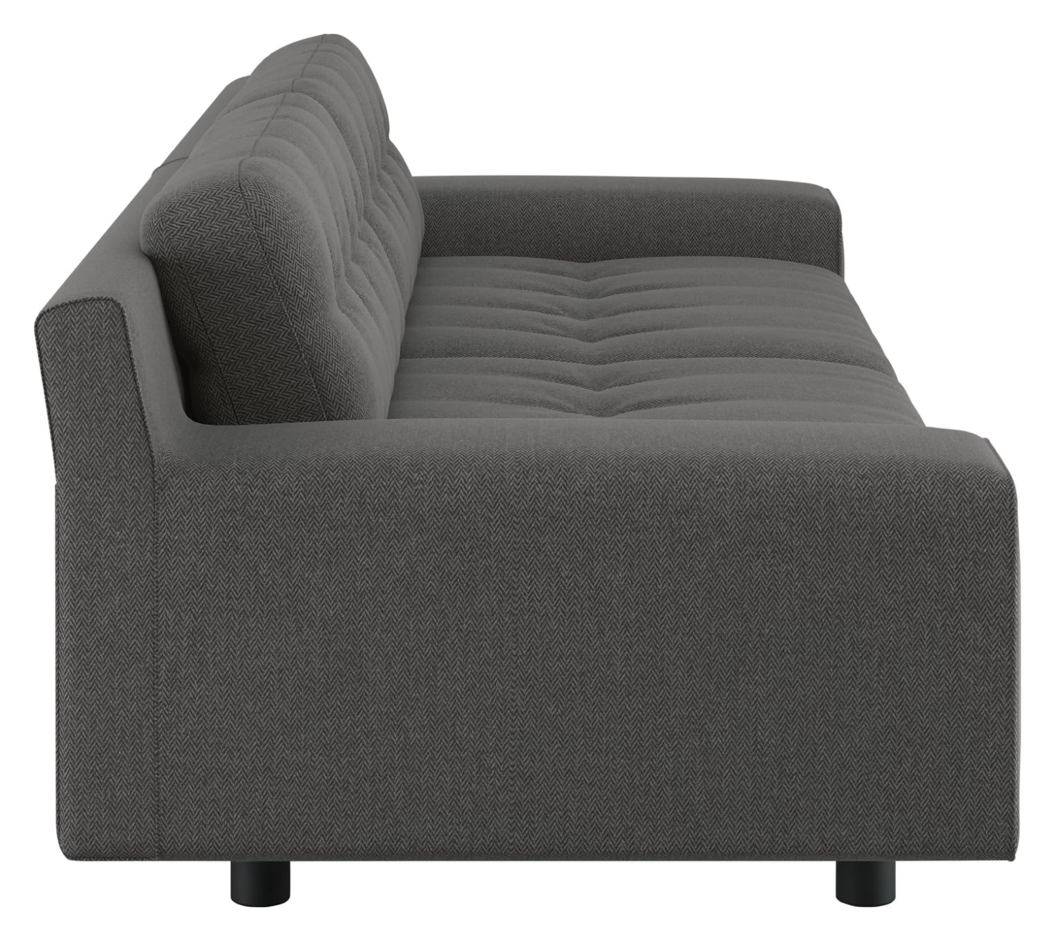 Habitat Hendricks Fabric 4 Seater Sofa - Charcoal 8 Habitat Hendricks Fabric 4 Seater Sofa - Charcoal - Image 6