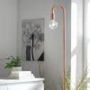 Habitat Rayner Floor Lamp - Rose Gold 1 Habitat Rayner Floor Lamp - Rose Gold -Habitat 9222061 R Z001A