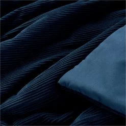Habitat Studio Ribbed Throw - Navy Blue -Habitat 9244001 R Z002A