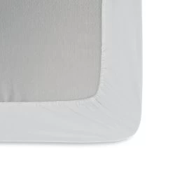 Habitat Washed Plain White Fitted Sheet - Single -Habitat 9245763 R Z002A