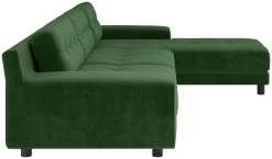 Habitat Hendricks Velvet Right Hand Corner Chaise Sofa-Green 15 Habitat Hendricks Velvet Right Hand Corner Chaise Sofa-Green -Habitat 9269165 R Z004A