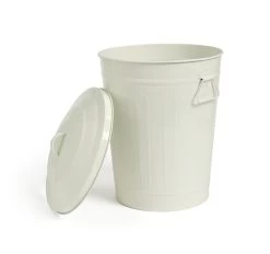 Habitat 25 Litre Waste Bin - Cream -Habitat 9300103 R Z002A