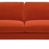 Habitat Teo Velvet 2 Seater Sofa - Orange -Habitat 9303382 R Z001A