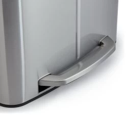 Habitat 40 Litre Recycling Bin - Stainless Steel 10 Habitat 40 Litre Recycling Bin - Stainless Steel -Habitat 9307498 R Z003A