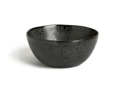 Habitat Preto 12 Piece Stoneware Dinner Set - Black -Habitat 9310708 R Z003A