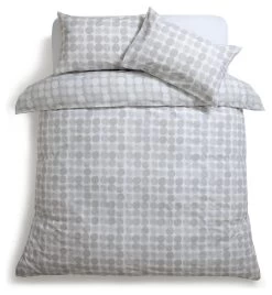 Habitat Spot Print Grey Bedding Set - Single -Habitat 9311350 R Z002A
