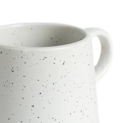 Habitat Addison Set Of 4 Speckled Mugs - White -Habitat 9311594 R Z003A