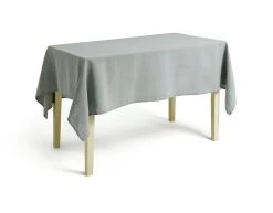 Habitat Linen Tablecloth - Duck Egg Blue 6 Habitat Linen Tablecloth - Duck Egg Blue -Habitat 9311783 R Z002A