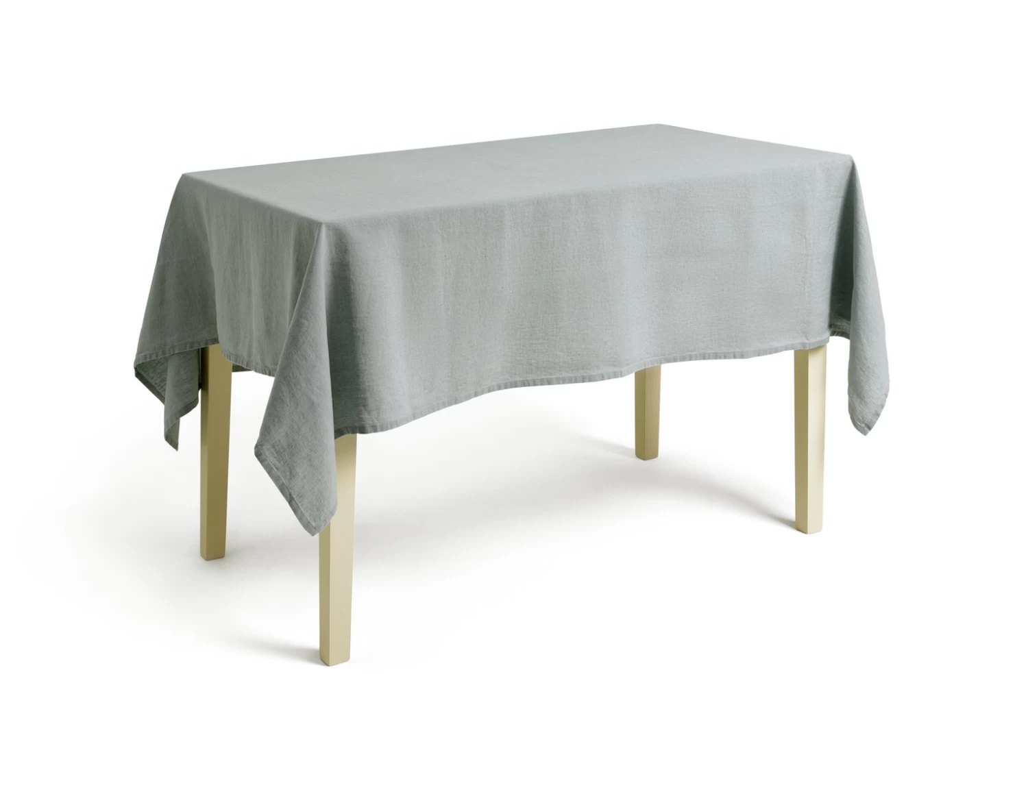 Habitat Linen Tablecloth - Duck Egg Blue 4 Habitat Linen Tablecloth - Duck Egg Blue - Image 2