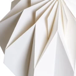 Habitat Kura Origami 36cm Paper Shade - White -Habitat 9332487 R Z002A