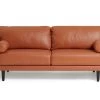 Habitat Jackson Leather 3 Seater Sofa - Tan -Habitat 9335147 R Z001A
