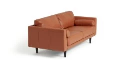 Habitat Jackson Leather 3 Seater Sofa - Tan -Habitat 9335147 R Z004A