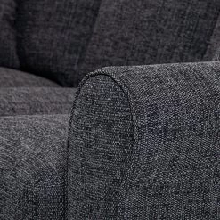 Habitat Lisbon Fabric Corner Sofa - Charcoal 19 Habitat Lisbon Fabric Corner Sofa - Charcoal -Habitat 9346583 R Z009A