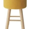 Habitat Sophie Small Fabric Stool - Yellow 2 Habitat Sophie Small Fabric Stool - Yellow -Habitat 9350995 R Z001A