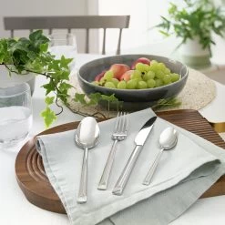 Habitat Portofino 16 Piece Stainless Steel Cutlery Set -Habitat 9354063 R Z001C