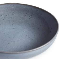 Habitat Evora 4 Piece Stoneware Pasta Bowls - Blue -Habitat 9358650 R Z005A