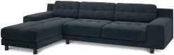 Habitat Hendricks Left Hand Corner Chaise Sofa - Charcoal
