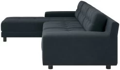 Habitat Hendricks Left Hand Corner Chaise Sofa - Charcoal 15 Habitat Hendricks Left Hand Corner Chaise Sofa - Charcoal -Habitat 9360624 R Z004A