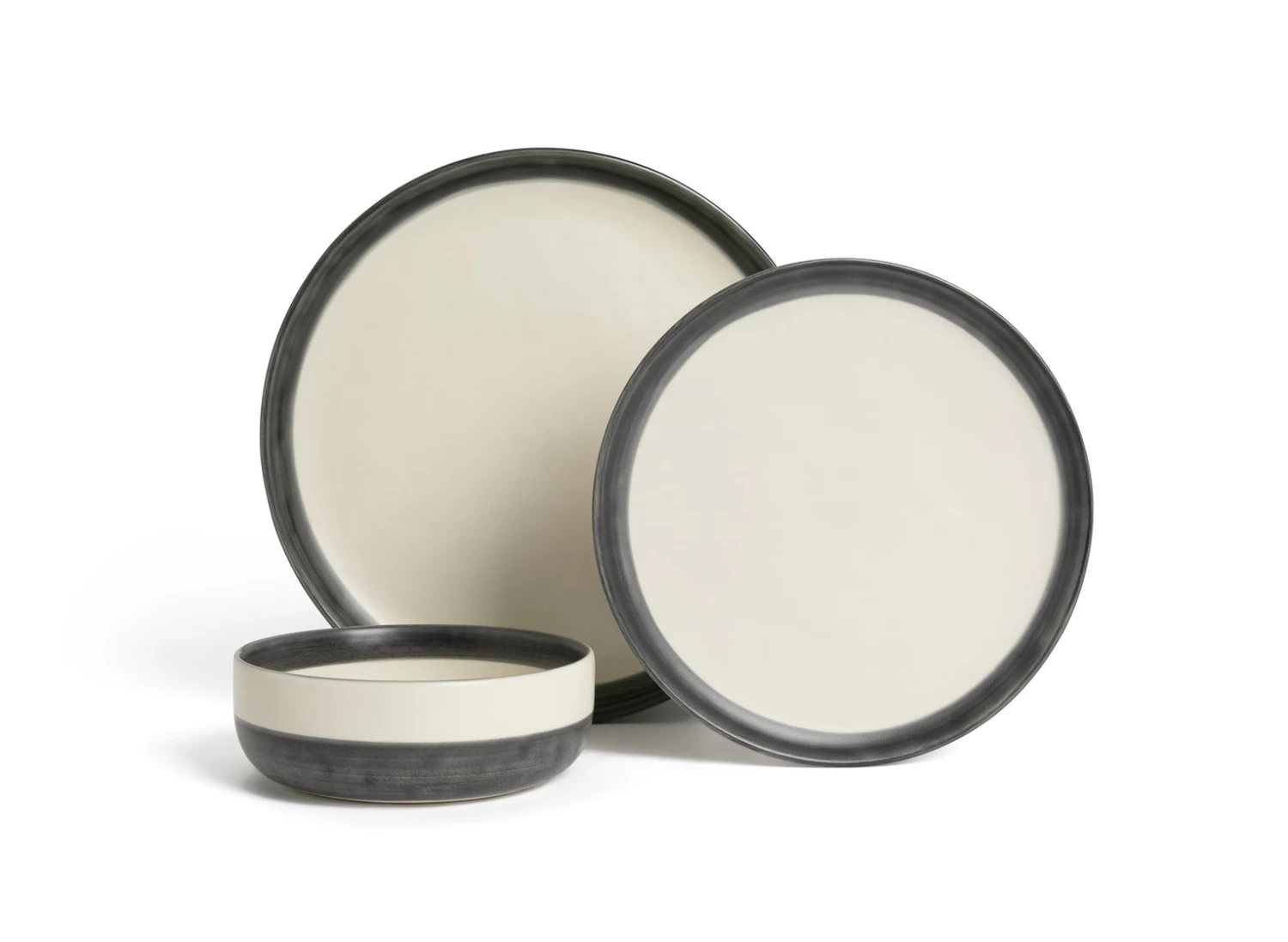 Habitat Stripe 12 Piece Stoneware Dinner Set - Multicoloured 3 Habitat Stripe 12 Piece Stoneware Dinner Set - Multicoloured