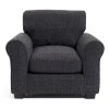 Habitat Lisbon Fabric Armchair - Charcoal -Habitat 9362897 R Z001A