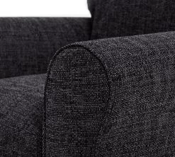 Habitat Lisbon Fabric Armchair - Charcoal -Habitat 9362897 R Z006A