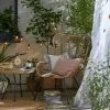 Habitat 2 Seater Bamboo Garden Bistro Set - Natural -Habitat 9371998 R Z001A