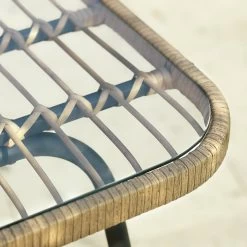 Habitat 4 Seater Bamboo Patio Set -Habitat 9372485 R Z009C