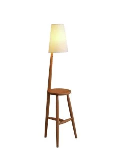 Habitat Wallace Complete Floor Lamp - Oak