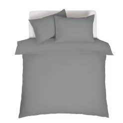 Habitat Cool Tencel Cotton Dove Grey Bedding Set - Single -Habitat 9376113 R Z002A
