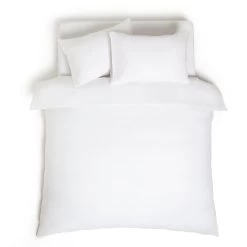 Habitat Cool Tencel Cotton Plain White Bedding Set - Single -Habitat 9381885 R Z002A