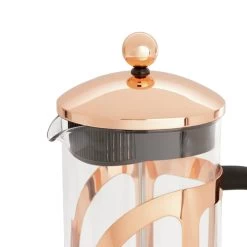 Habitat 8 Cup Cafetiere - Copper -Habitat 9382114 R Z004A