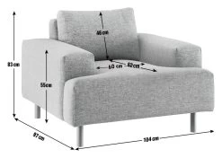 Habitat Julien Velvet Armchair - Grey 16 Habitat Julien Velvet Armchair - Grey -Habitat 9383058 R Z020A