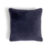 Habitat Plain Faux Fur Cushion - Navy - 43x43cm 2 Habitat Plain Faux Fur Cushion - Navy - 43x43cm -Habitat 9393804 R Z001A