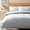 Habitat Stonewashed Cotton Plain White Bedding Set - Single -Habitat 9397006 R Z001A