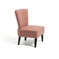 Habitat Delilah Fabric Cocktail Chair - Pink -Habitat 9397336 R Z004A