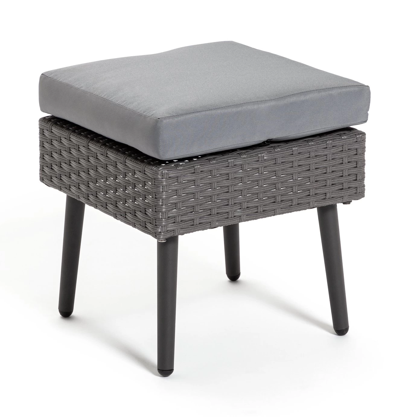 Habitat 5 Seater Rattan Effect Garden Corner Sofa Set - Grey 7 Habitat 5 Seater Rattan Effect Garden Corner Sofa Set - Grey - Image 5