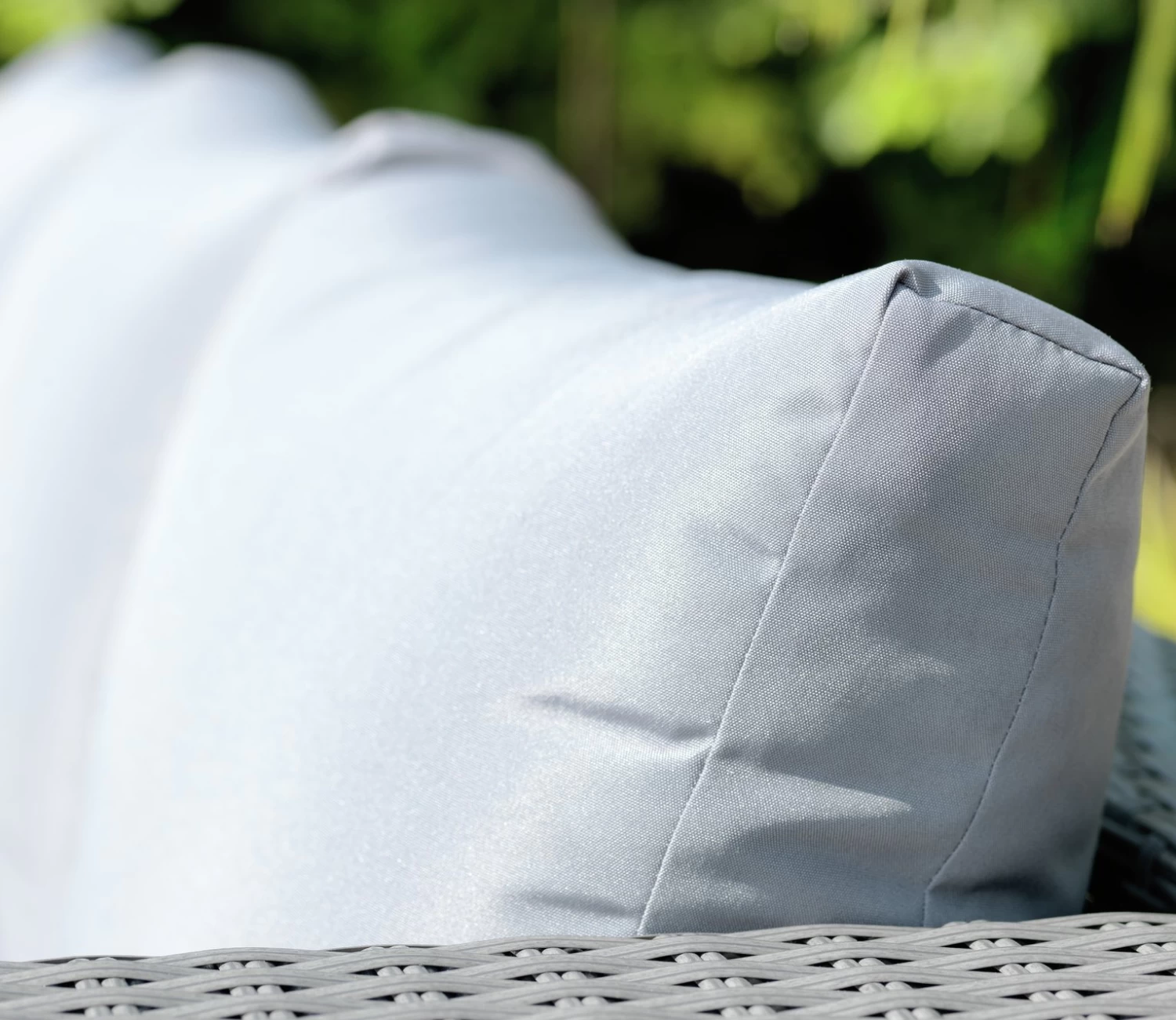 Habitat 5 Seater Rattan Effect Garden Corner Sofa Set - Grey 13 Habitat 5 Seater Rattan Effect Garden Corner Sofa Set - Grey - Image 11