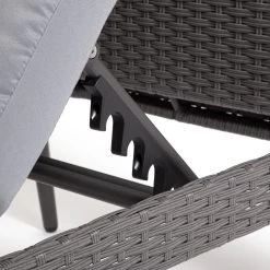 Habitat 5 Seater Rattan Effect Garden Corner Sofa Set - Grey 25 Habitat 5 Seater Rattan Effect Garden Corner Sofa Set - Grey -Habitat 9397673 R Z007A