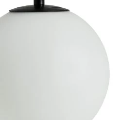 Habitat Sagara Opal Shelf Floor Lamp - Black -Habitat 9401318 R Z002A