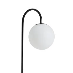 Habitat Sagara Opal Shelf Floor Lamp - Black -Habitat 9401318 R Z005A