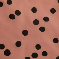 Habitat Cotton Dot Penny Pink & Black Bedding Set - Single -Habitat 9401882 R B001