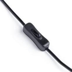 Habitat Parr Glass Column Table Lamp - Blue -Habitat 9404140 R Z004A