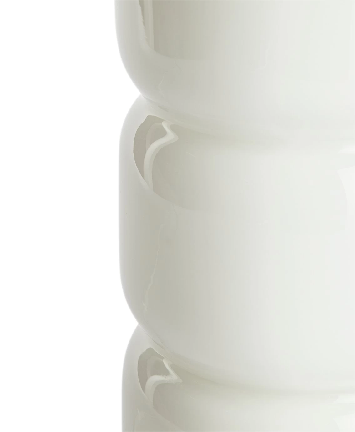 Habitat Parr Glass Column Table Lamp - White 6 Habitat Parr Glass Column Table Lamp - White - Image 4