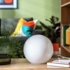 Habitat Caliban Globe Table Lamp - White -Habitat 9404511 R Z001A